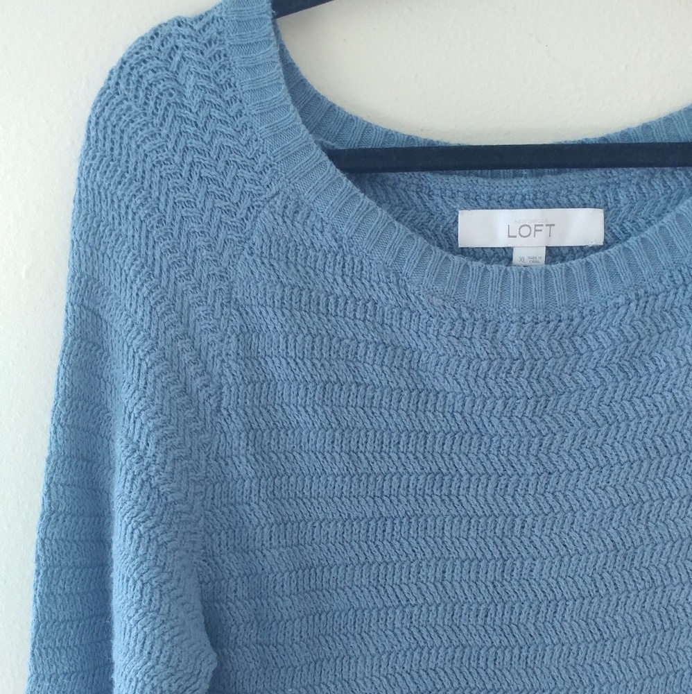 LOFT Blue Sweater